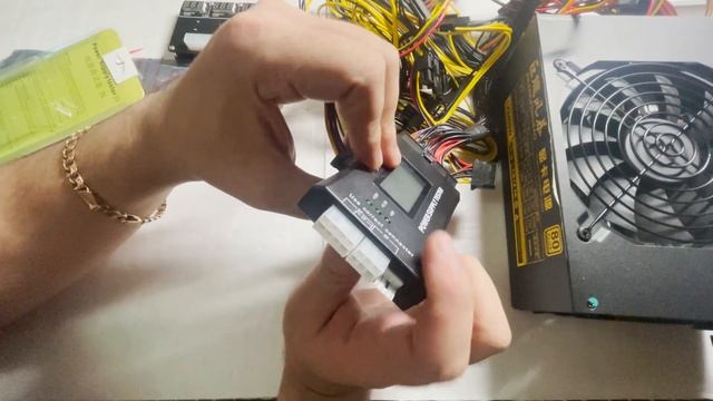 Тестер для блока питания, не все хороши как показала практика смотреть онлайн