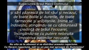 CEA MAI SFANTA RUGACIUNE LASATA PE PAMANT - BRAUL MAICII DOMNULUI - Trebuie sa o zici macar o data!