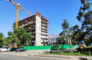 Строительство гостиницы на Печорской. Владивосток