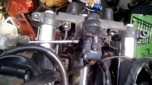Как снять вилку с мотоцикла Honda CB 500