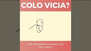 Colo vicia e faz mal? #recémnascido #mamae