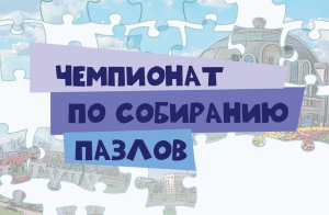 Чемпионат по собиранию пазлов 15 июля 2023 г.