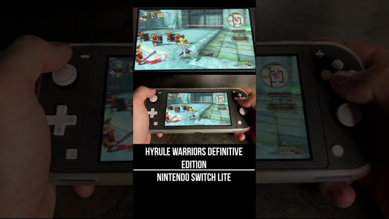 Hyrule Warriors: Definitive Edition Nintendo Switch Lite Gameplay #nintendoswitchlite #switchlite