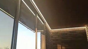 Закрытая беседка.