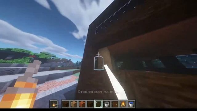 Как построить уютный деревянный дом - Minecraft Tutorial | How to Build cozy Wooden House смотреть онлайн
