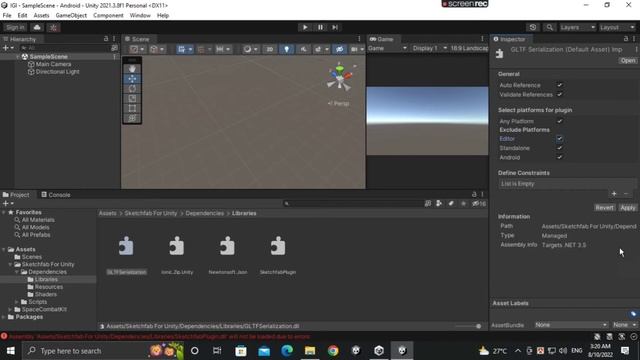 Sketchfab Plug-in Error Fix ! Unity New Update Fix Sketchfab Error