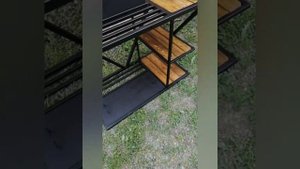 Мангал в стиле Loft своими руками