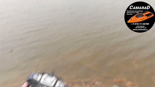 Установим GPS навигацию с автопилотом CamaraD на Ваш прикормочный кораблик для рыбалки смотреть онлайн