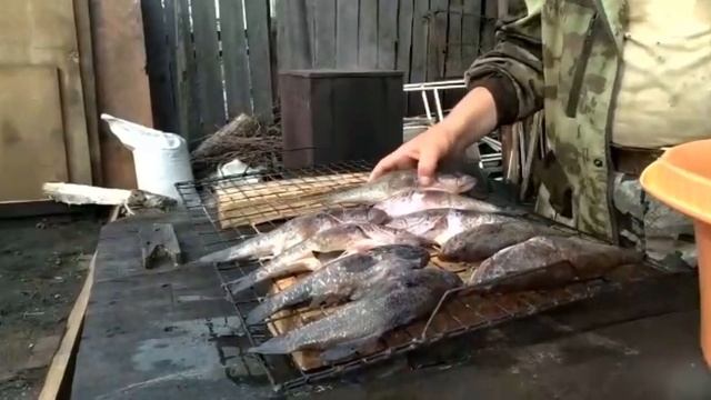Рыба Горячего Копчения.Рецепт.Очень вкусно.