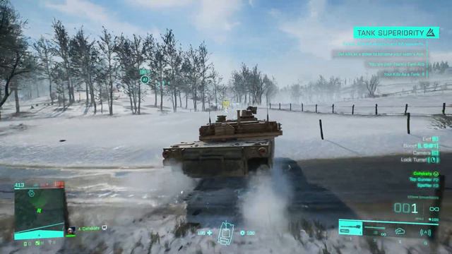 Battlefield 2042 Portal Tank Gameplay -  M1A2 Abrams