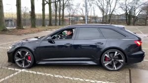 Audi RS6 2020 | Accelerating fast, sound exhaust! | Audi RS6 Avant C8