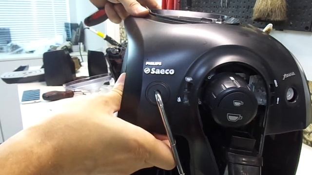 How to clean SAECO Xsmall Coffee Dispenser смотреть онлайн