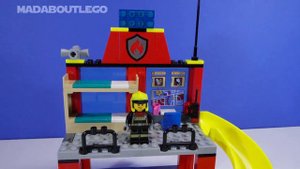 Lego City Fire Station and Fire Engine 60375.