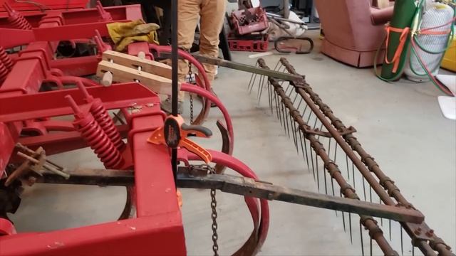 Home Made Disc-Chisel Plow Fabrication; ADDING A HARROW RAKE for improved property management смотреть онлайн