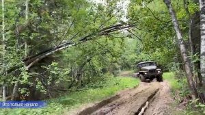 Урал 4320 Оффроуд. Поиск маршрута для покатушек