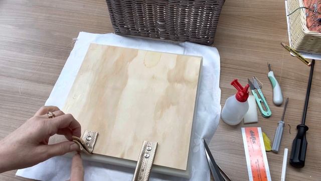 Шкатулка для швеи/корб/ручная работа /бумажная лоза /Handarbeit/Nähkastchen смотреть онлайн