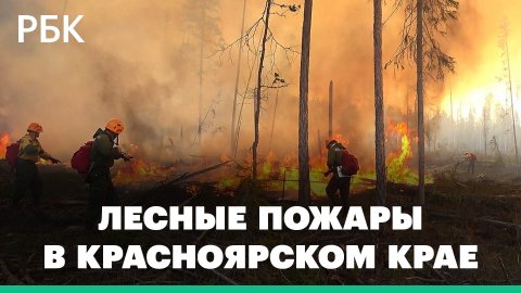 В Красноярском крае более 500 домов повреждены огнем. Семь человек погибли