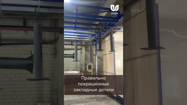 Порошковая покраска закладных деталей