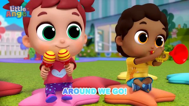 Musical Chairs Song | @LittleAngel Kids Songs & Nursery Rhymes смотреть онлайн