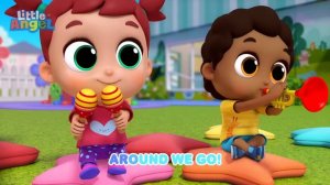 Musical Chairs Song | @LittleAngel Kids Songs & Nursery Rhymes