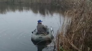 Ловля раков в последний день октября.....
