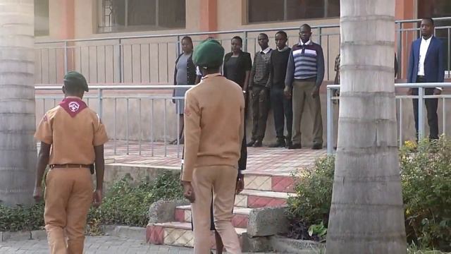 Acacia Crest Scouts' Guard Of Honor Inspection. смотреть онлайн