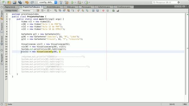 Curso POO Java #15b - Projeto Final em Java (Parte 2) смотреть онлайн