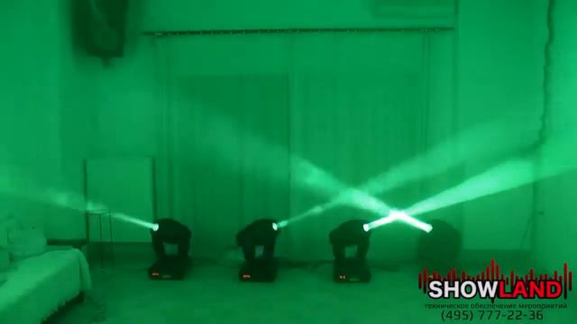 Демонстрация работы вращающихся голов Martin MAC 500 смотреть онлайн