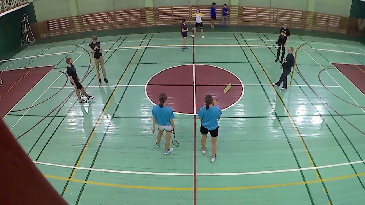 Бадминтон МИФИ 9.11.2019 Женская пара смотреть онлайн