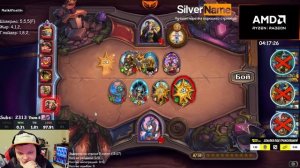 SilverName. (№516) НА 7 ХОД ЗОЛОТАЯ НОМИ - ТОП КАТКА С ТУРНИРА!!! Сильвернейм Hearthstone