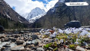 Горы Домбая во всей красе.