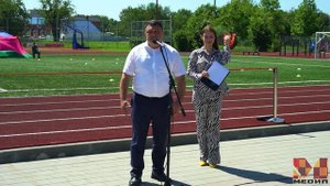В Курганинске открыли умную спортивную площадку!