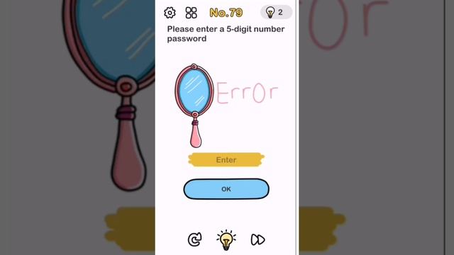 Brain Out Level 79 Please add a 5 - Digit Number password Walkthrough Solutions смотреть онлайн