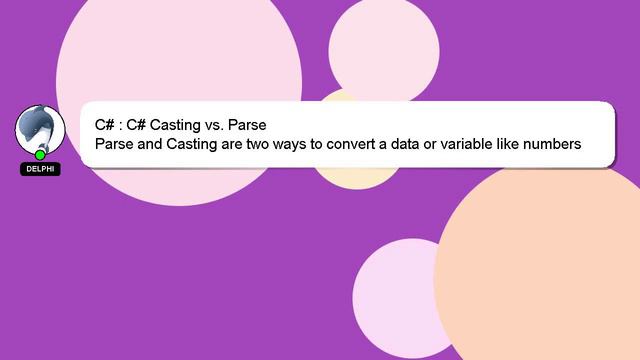 C : C Casting vs. Parse