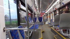 Трамвай Санкт-Петербурга 8-767: 71-931М "Витязь-М" б.0110 по №100 (12.10.18)