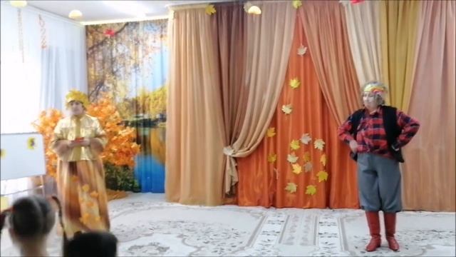 Осенний праздник в старшей группе "Затейники". смотреть онлайн