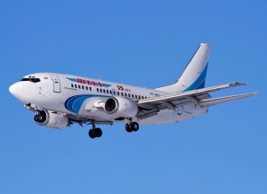 Посадка Boeing-737 в туман!