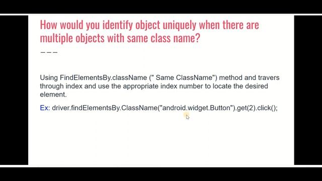 Appium Interview Questions and Answers || Frequently asked Mobile Testing Interview Questions смотреть онлайн