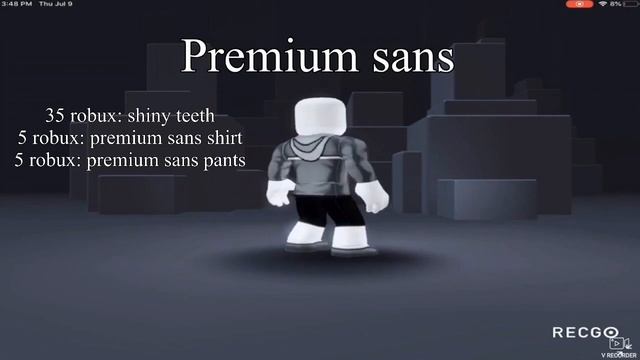 ROBLOX - top 5 sans outfits смотреть онлайн