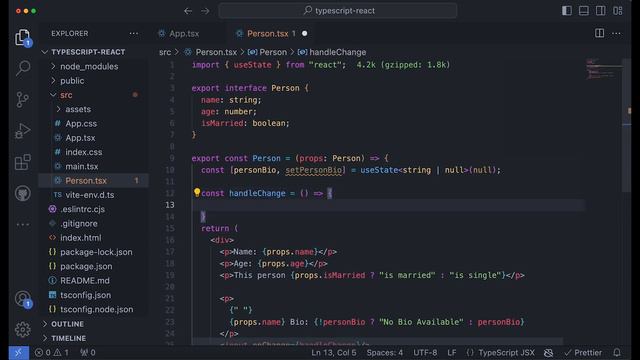 [EN] Изучите TypeScript для React за 50 минут - Курс для начинающих