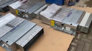 Подготовка кондиционеров GREE канального типа для последующей установки их в частном домовладении.