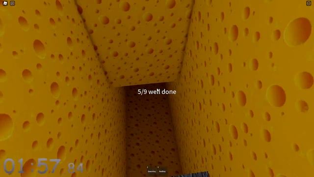 Roblox Cheese Escape Speedrun 3:42 Solo смотреть онлайн