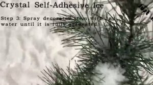 Искусственный клеевой снег