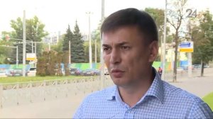 Жители поселка Мирный видят опасность в постепенно увеличивающимся овраге
