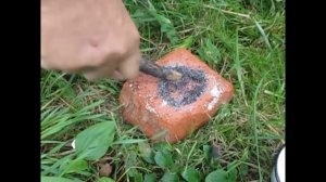 Как разжечь огонь с помощью сахара и марганцовки