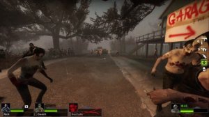 Left 4 Dead 2 | Hard Rain L4D2 Campaign | The Milltown | Romero Mod Gameplay | Attempt 1 #win