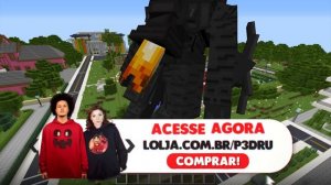 P3DRU virou o SUPER TV MAN no Minecraft por 24 HORAS!