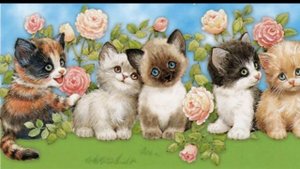 Короткая сказка Котята Сказки в стихах Сергей Михалков