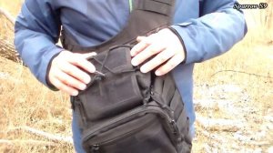 Китайская тактическая сумка через плечо