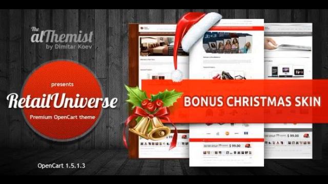 Preview RetailUniverse - Ultimate OpenCart theme смотреть онлайн